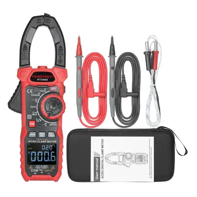 (HT208A) 1000V 1000A Digital Multimeter Profesional Amperometric Clamp Meter AC DC True RMS Capa