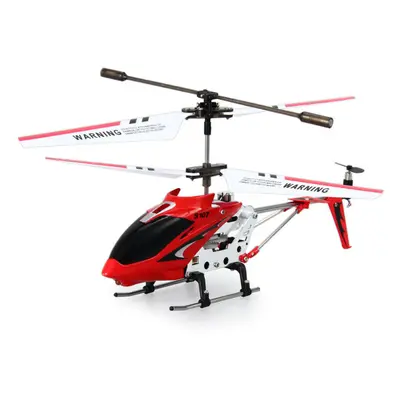 (Red) 3CH Anti-collision Anti-fall Infrared Mini Remote Control Helicopter With Gyro for RC Heli