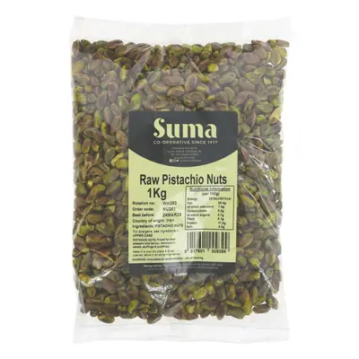 Suma Bagged Down Raw Pistachio Nuts 1kg