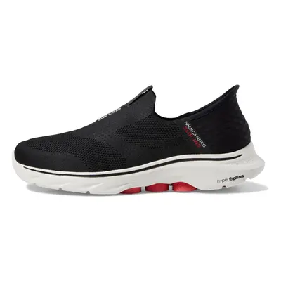 Skechers Men's Go Walk 7-Easy On Sneaker Black/White Wide