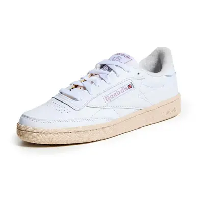 Reebok Women's Club C Vintage Sneaker White/Chalk/Infused Lilac