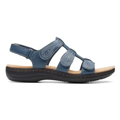 Clarks Women's Casual Sandal Blue Grey