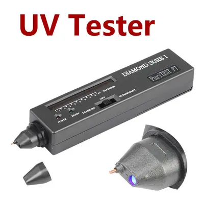 Professional High Accuracy Diamond Tester / Automatic UV Lamp Llight Gemstone Selector Tool LED 