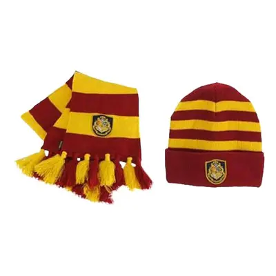 Harry Potter Hogwarts Knit Hat & Scarf Set