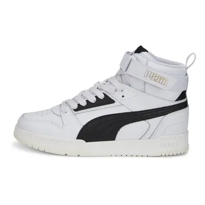 PUMA RBD Game Sneaker White-Black-Team Gold 6.5 US Unisex Big Kid