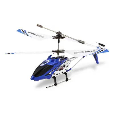 (Blue) 3CH Anti-collision Anti-fall Infrared Mini Remote Control Helicopter With Gyro for RC Hel