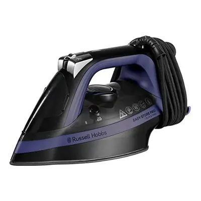 26731 Plug & Wrap Steam Iron - One Temperature Safe on All Fabrics, Easy Storage and Self Clean,