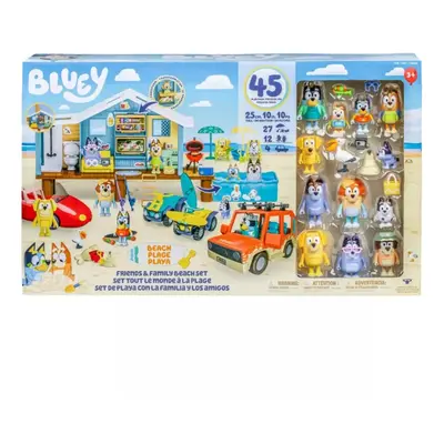 Bluey Friends and Family Beach Set | Ultimate Beach Vacation Playset