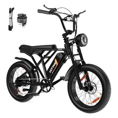 Hitway Electric Bike BK29 - 20*4.0 Inch Fatbike - Mountain Snow EBike with Removable 48V 15Ah Ba