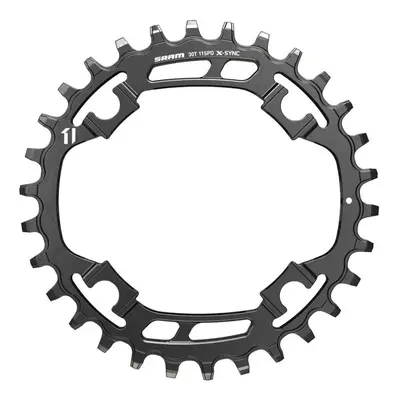 (44T, Black) SRAM Chain Ring X-Sync Speed Apex1 Asy MMetric BCD Alumblack BB30 Or GXP