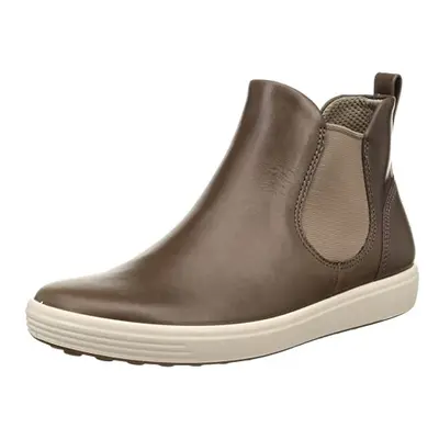 EccO Womens Soft chelsea Ankle Boot Taupe