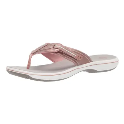 Clarks Women's Brinkley Jazz Flip-Flop rose gold M US