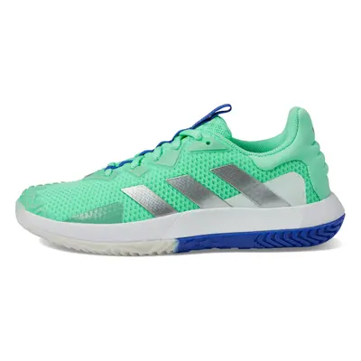 adidas Women's Solematch Control Sneaker Pulse Mint/Silver Metallic/L