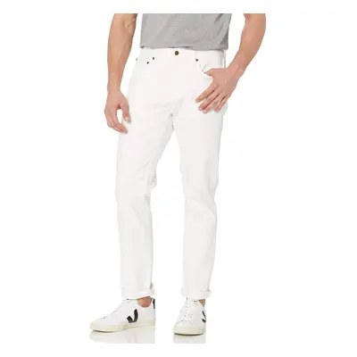 Amazon Essentials Men's Athletic-Fit Stretch Jean Bright White 32W x