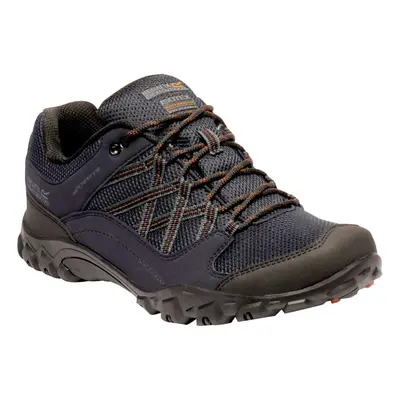 (8 UK, Navy/Burnt Umber) Regatta Mens Edgepoint III Low Rise Hiking Shoes