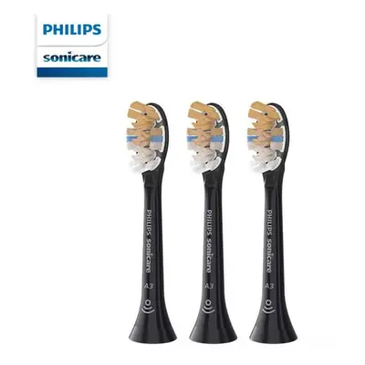 (black) Philips Sonicare A3 Premium All-in-one HX9093 Brush Head Replacement HX9093 Head