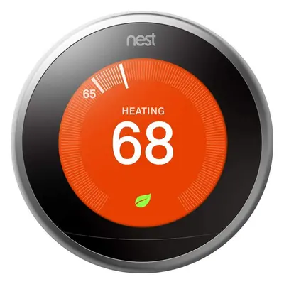 Google Nest Learning Thermostat 3rd Generation Smart Thermostat Pro Version Works With Alexa