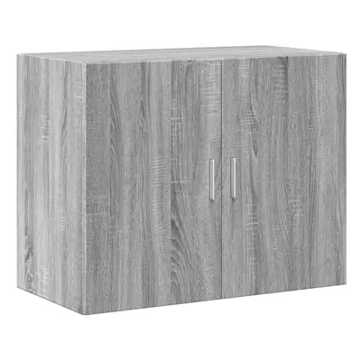 (grey sonoma) vidaXL Wall Cabinet Bathroom Wall Hanging Cabinet Engineered Wood