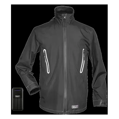 5V Heated Rain Jacket - X-Large with Power Bank 20Ah