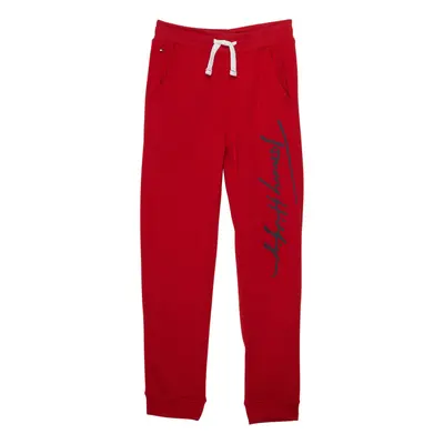 Tommy Hilfiger Boys' Fleece Jogger Sweatpant Drawstring Closure Scar