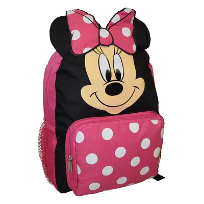 Minnie Mouse Big Face Backpack - 12"" School Bag | Minnie Mouse School Supplies