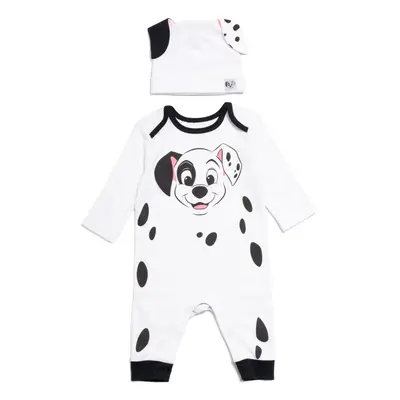 Disney Dalmations Patch Newborn Baby Boys Snap Cosplay Coverall an