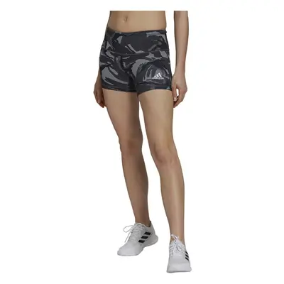 adidas Women's Inch Camo Short Tights Grey/Black/White Medium