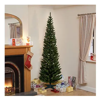 Snowtime Exclusive to Sefton Meadows Garden Centre 180cm Norway Spruce Slim Tree with Tips