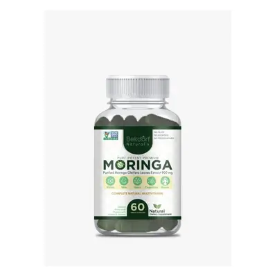 Natural'S Pure Potent Moringa Vegan Capsules Supplement, Multi-Vitamins, Preservative Free, Diet