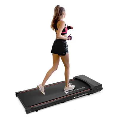 Strongology Home & Office Ultra Quiet 560W Adjustable Speed Slimline EVOLUTION Treadmill with LE