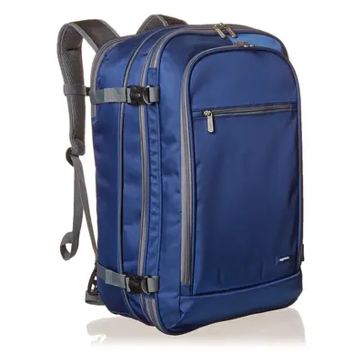 Amazon Basics carry-On Travel Backpack - Navy Blue