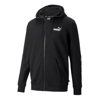 Puma ESS+ Tape Full-Zip Hoodie TR black 01