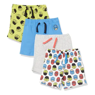 Amazon Essentials Disney Marvel Star Wars Baby Boys Shorts Pack of