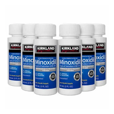 (6 Month Supply) Kirkland Minoxidil 5%, Mens Hair Loss Treatment New packaging1/3/6 Months suppl