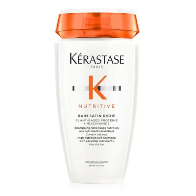 Krastase Nutritive, High Nutrition Rich Shampoo for Very Dry Hair, Protein Enriched Formula with