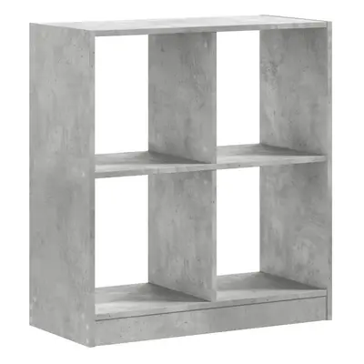 (concrete grey, 68.5 x x cm) vidaXL Bookcase Bookshelf Rack Storage Cabinet Engineered Wood