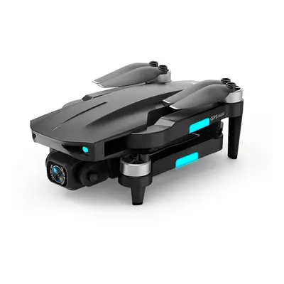 (Black, One Battery) 5G WIFI FPV GPS with 4K HD Camera Anti-shake Gimbal 25mins Flight Time Opti