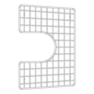 Blanco Stainless Steel Sink Grid (Performa 1-3/4 Medium Small) Accessory, Chrome