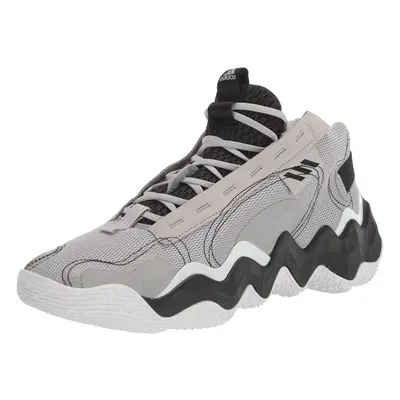 adidas Women's Exhibit B Mid Basketball Shoe Grey/White/Black