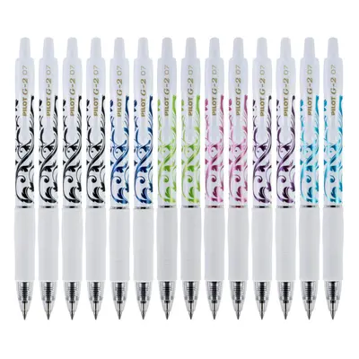 Pilot G2 Premium Gel Roller Pens Fine Point 0.7 mm Fashion Collection Assorted Colors Pack of