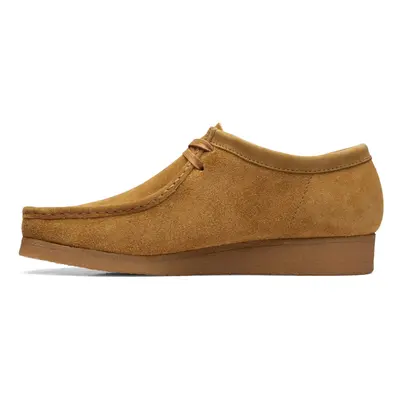 Clarks Men's Wallabee (Oak Hairy Suede) (us_footwear_size_system