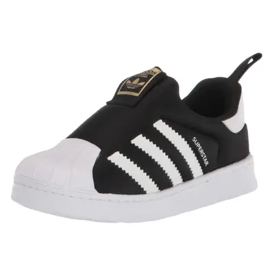 adidas Originals Kids Superstar Sneaker Core Black/White/Gold Met