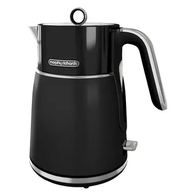 Morphy Richards Signature Matt Kettle 1.5L Capacity, Base, and Boil-Dry Protection Black