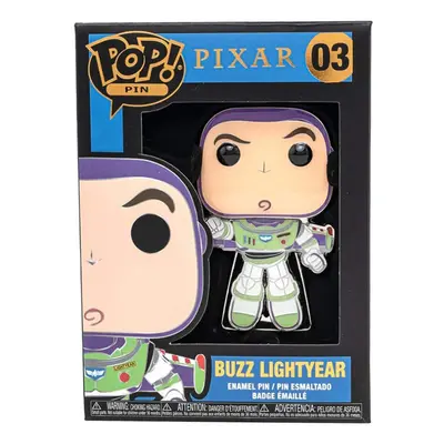 Funko POP! Pin: Pixar 4"" Enamel Pin - Buzz Lightyear Soft Enamel/Met