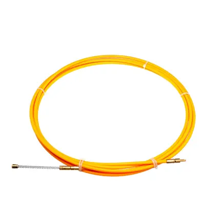 (5M) 5/15/25m Length x 6mm Dia. Fiberglass Wire Cable Puller Tube Piercing Device Fiberglass Cab