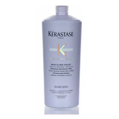 Kerastase Blond Absolu Bain Ultra-Violet Shampoo 34.0 oz for cool blonde or gray hair