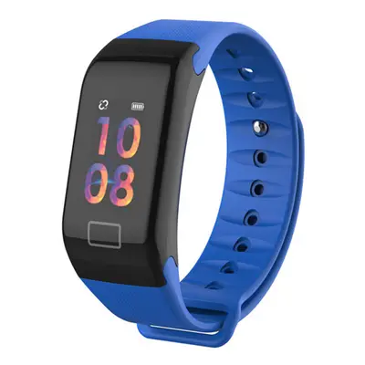 (Blue) 0.96'' OLED Touch Screen Waterproof Smart Watch Monitor Fitness Exercise Bracelet Mi Band