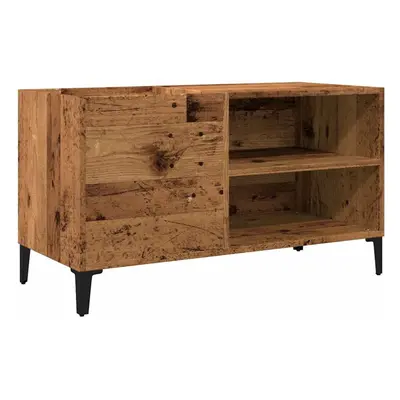 (old wood) vidaXL Record Cabinet Sideboard Storage Cabinet Engineered Wood