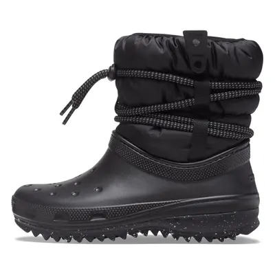 Crocs Women's Classic Neo Puff Luxe Winter Boots Snow Black Numeric_