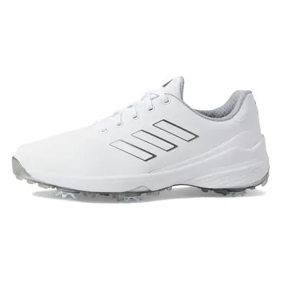 adidas Men's ZG23 Golf Shoes Footwear White/Dark Silver Metallic/Silv